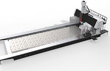 龙门加工中心三维动画制作